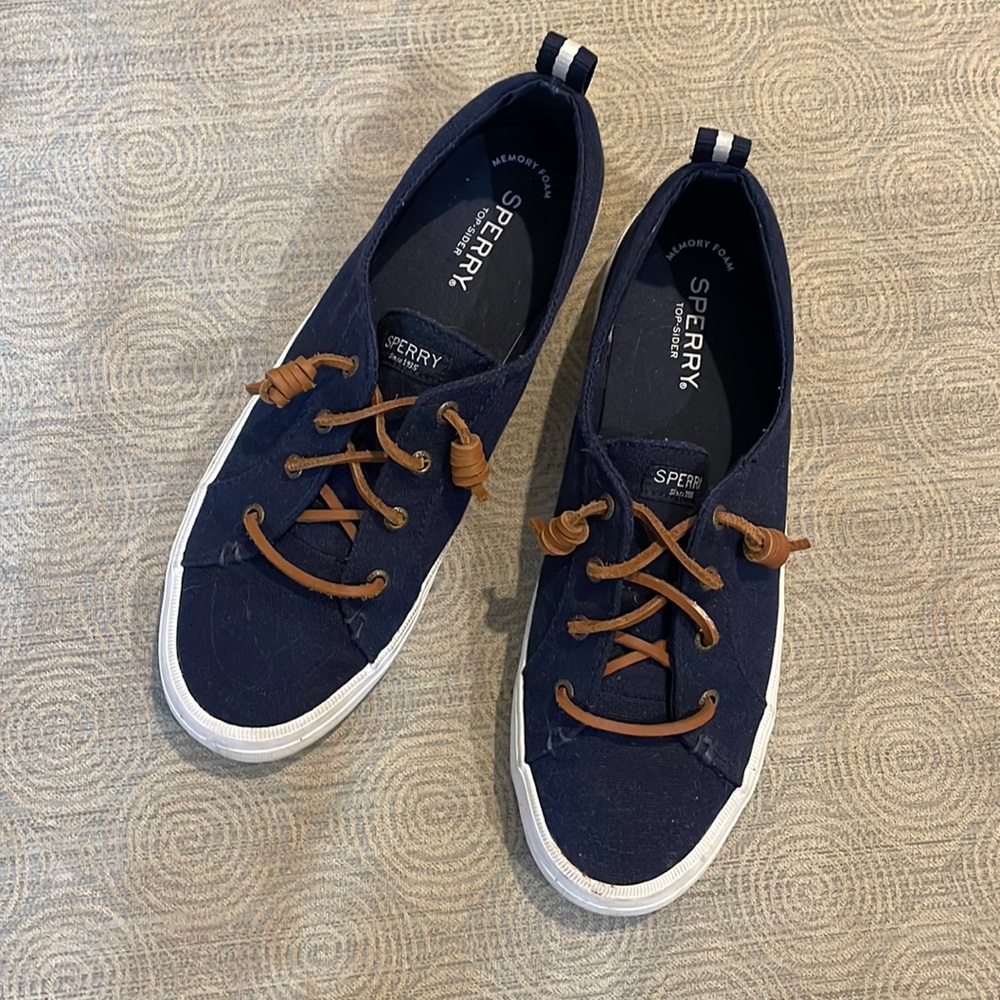 Sperry sneakers, navy size 9